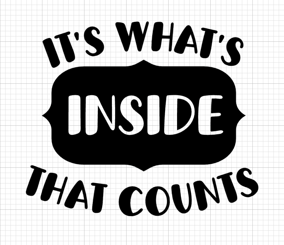 It's What's Inside That Counts Tote Bag